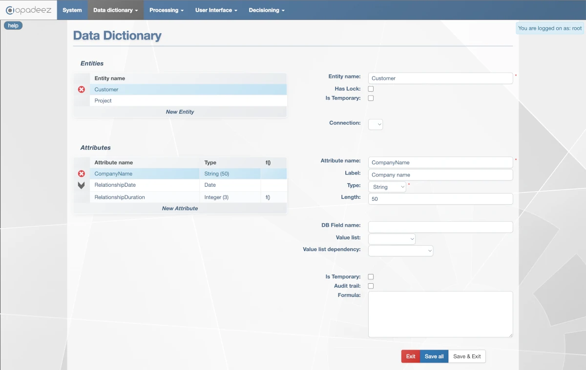 Data Dictionary Overview