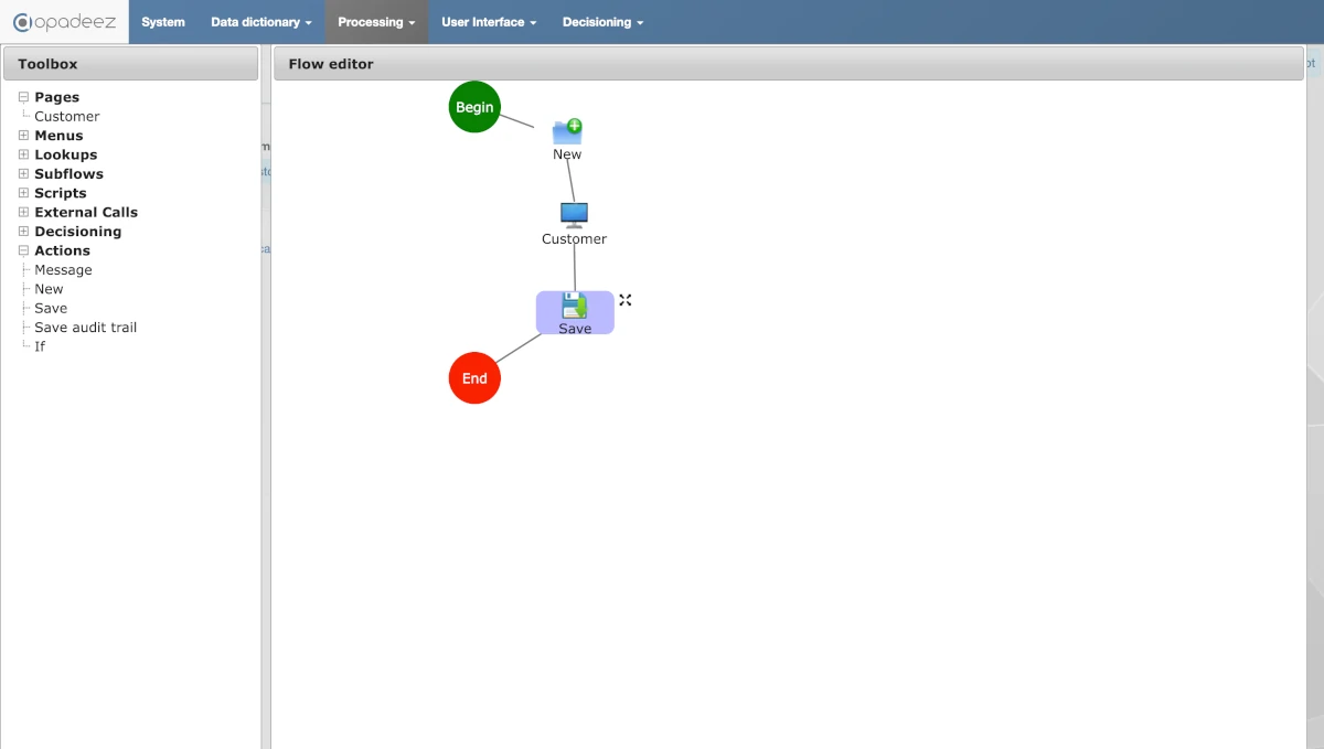 New Customer Flow Design