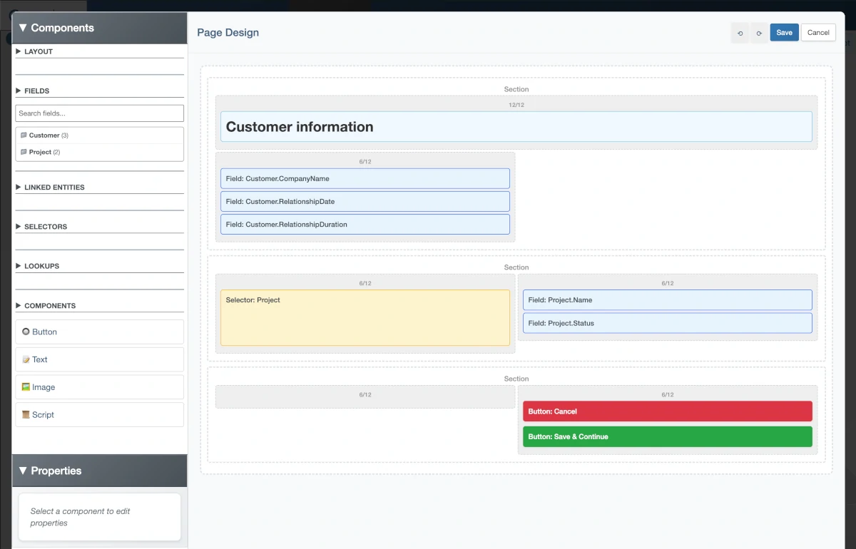 Assisted Page Designer