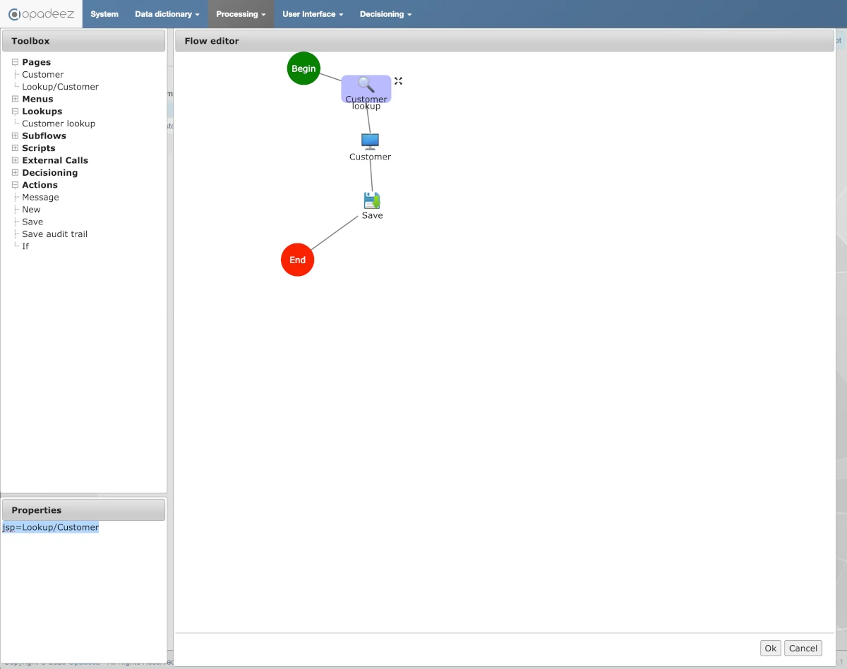 Update Customer Flow Design